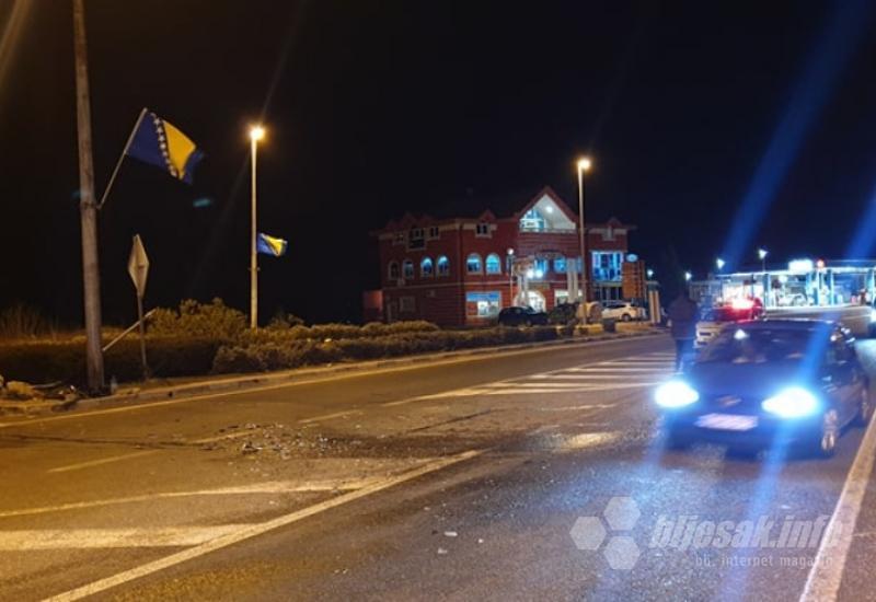 Jedna osoba ozlijeđena u prometnoj nesreći na izlazu iz Mostara - Jedna osoba ozlijeđena u prometnoj nesreći na izlazu iz Mostara